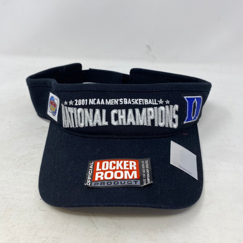 Duke Blue Devils 2001 NCAA Basketball‎ National Champions Visor Navy SPL 28 OSFA